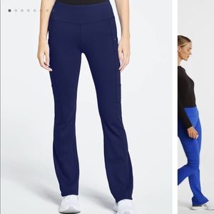 Jaanuu navy blue scrub pants, size xs